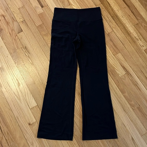 Athleta Pants - Athleta Black Studio Flare Pant Sz L